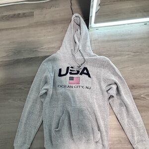 Gray USA Hoodie size s